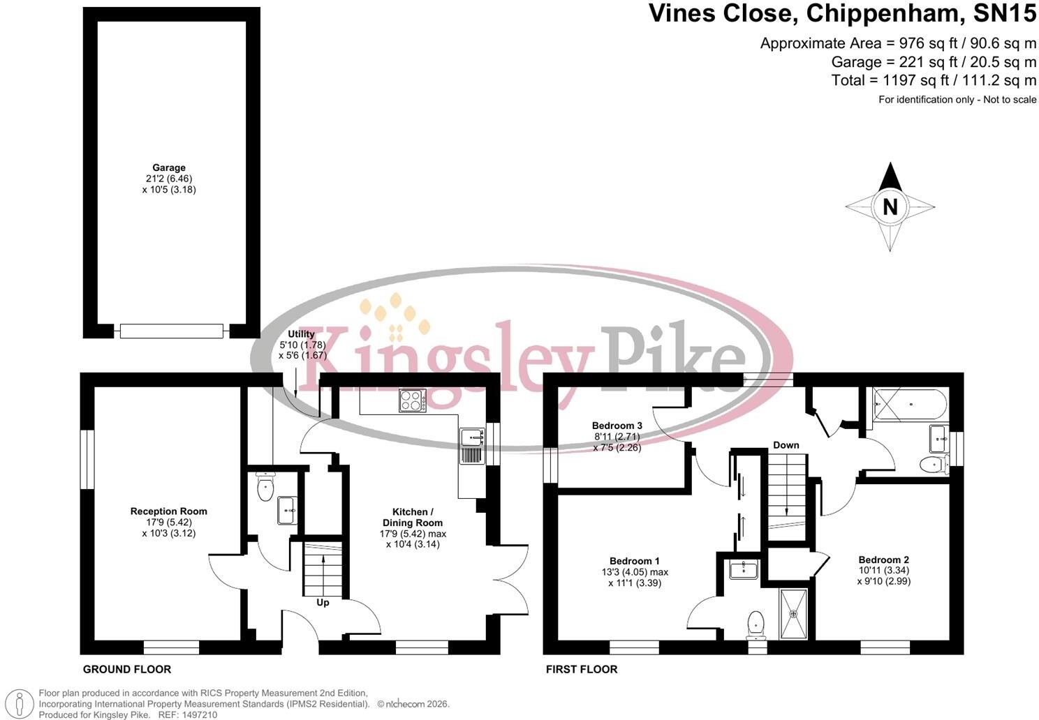 Vines Close, Chippenham floorplan