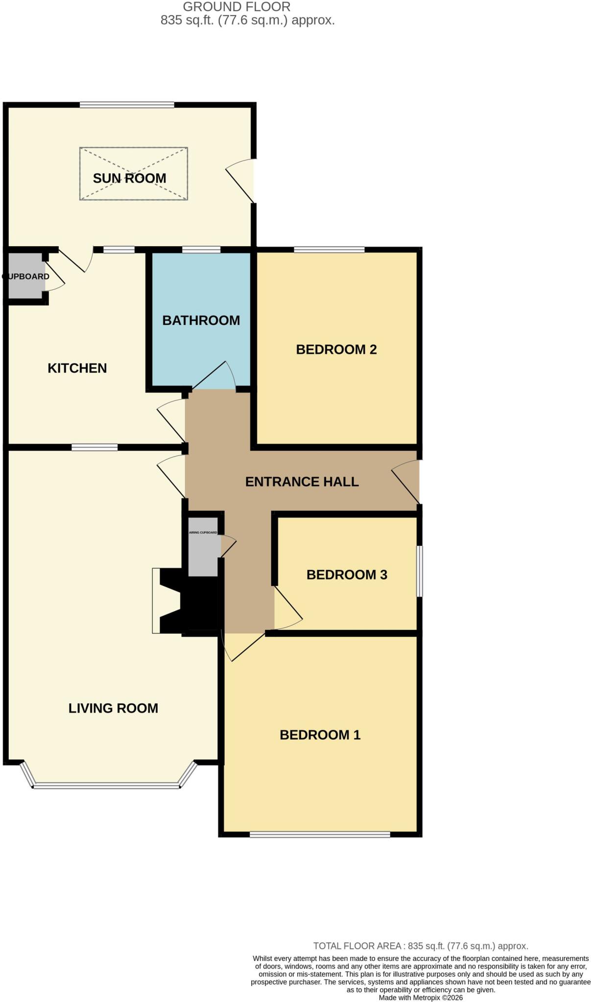 Kipling Road, Barnby Dun, DN3 floorplan
