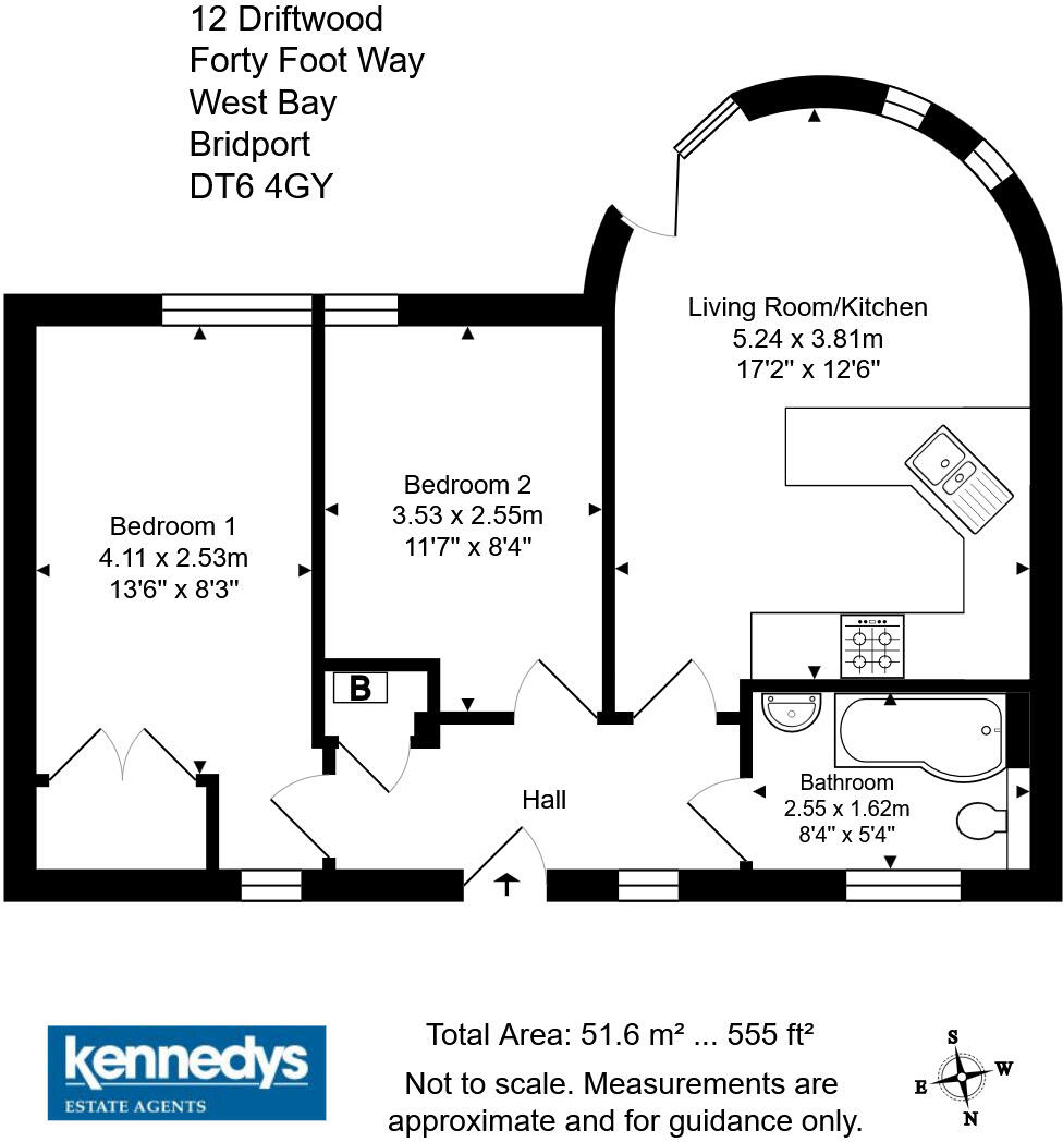Driftwood, Fortyfoot Way, West Bay, Bridport, DT6 floorplan
