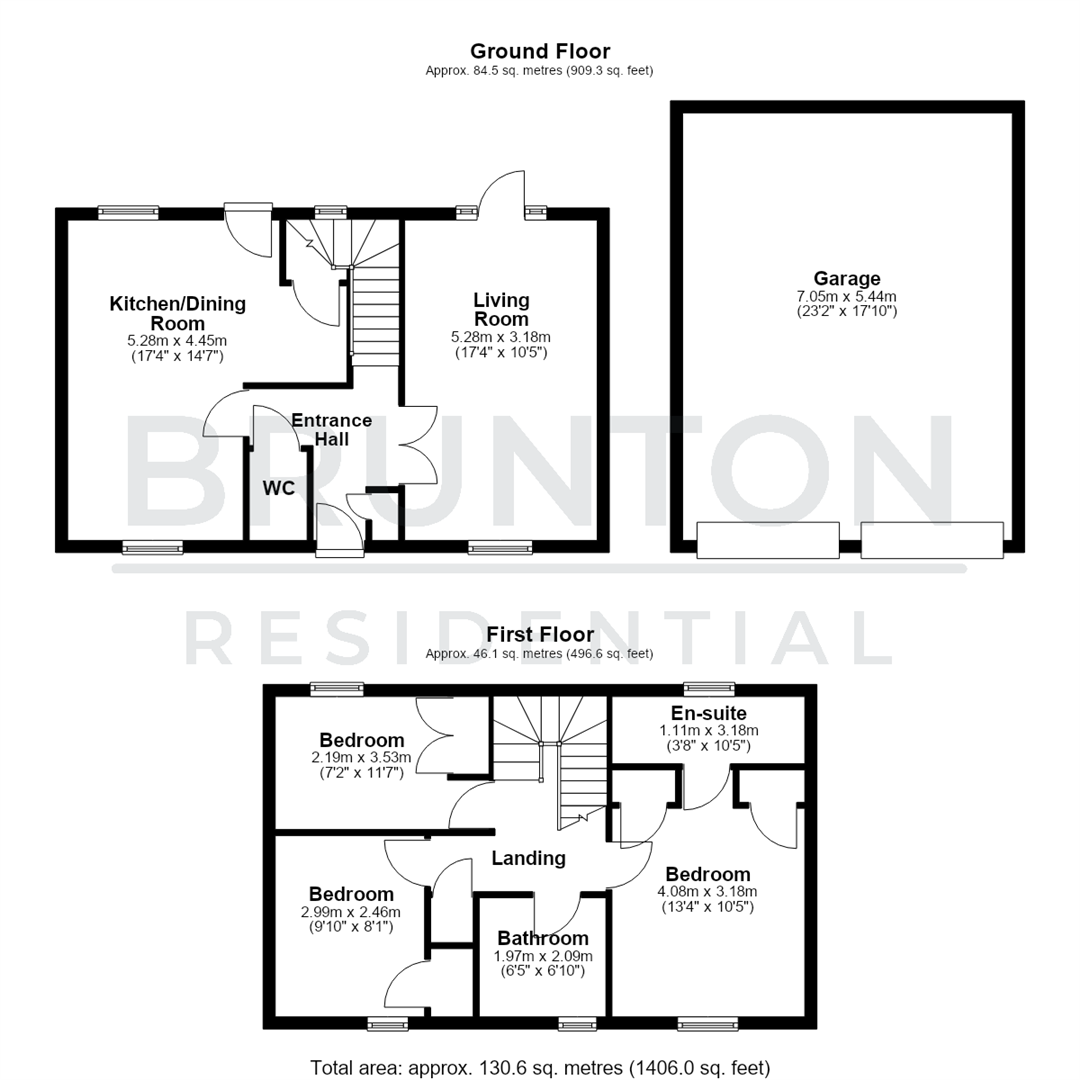 Netherwitton Way, Newcastle Upon Tyne, NE3 floorplan