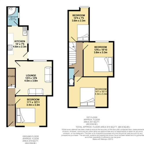 11 Grimsby Terrace floorplan