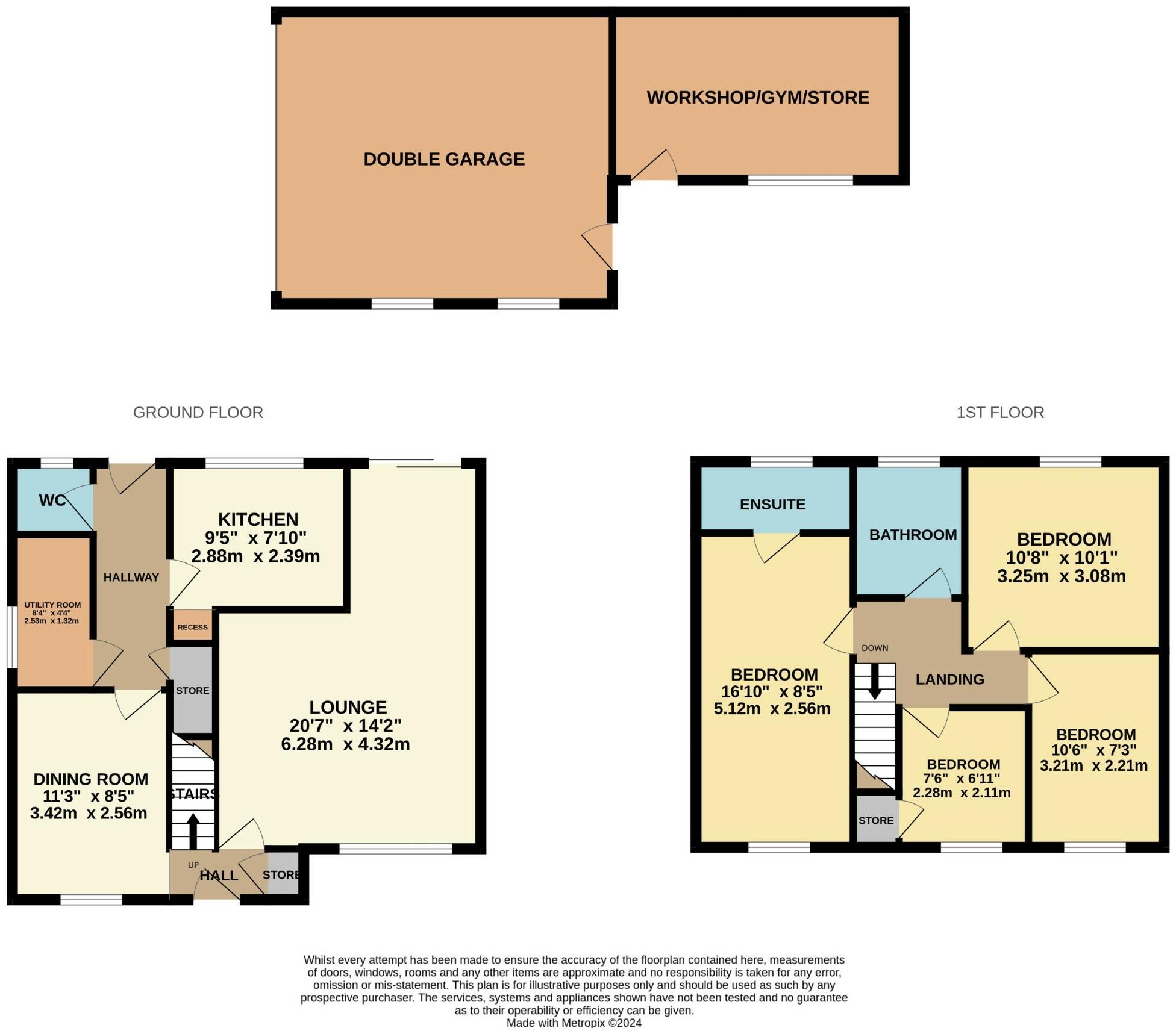 Waveney Rise, OADBY, Leicester, Leicestershire, LE2 floorplan