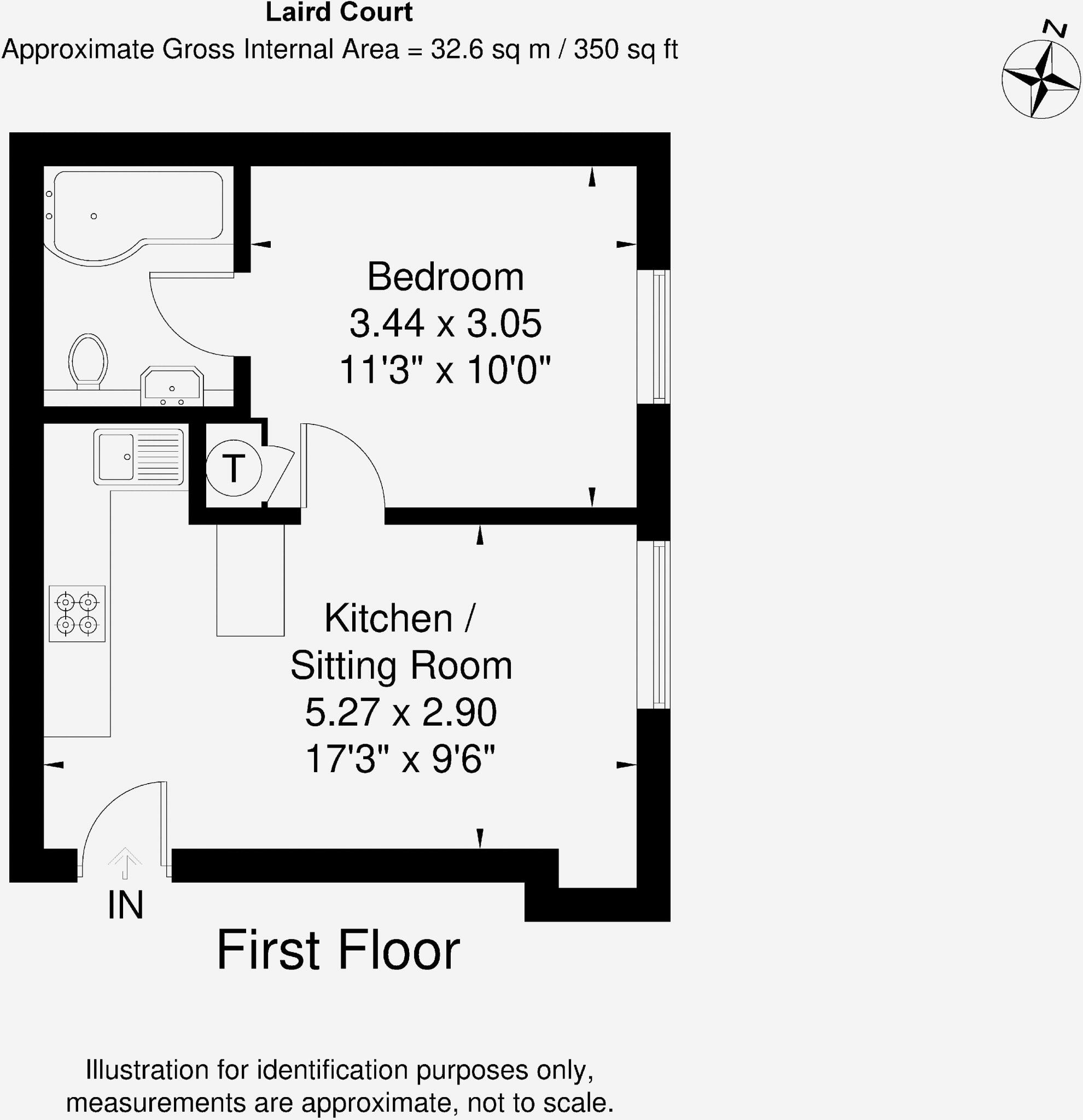 Laird Court, Bagshot floorplan
