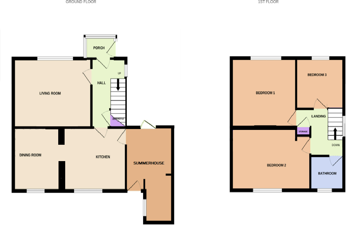Bennison Crescent, Dormanstown, Redcar, Redcar And Cleveland floorplan