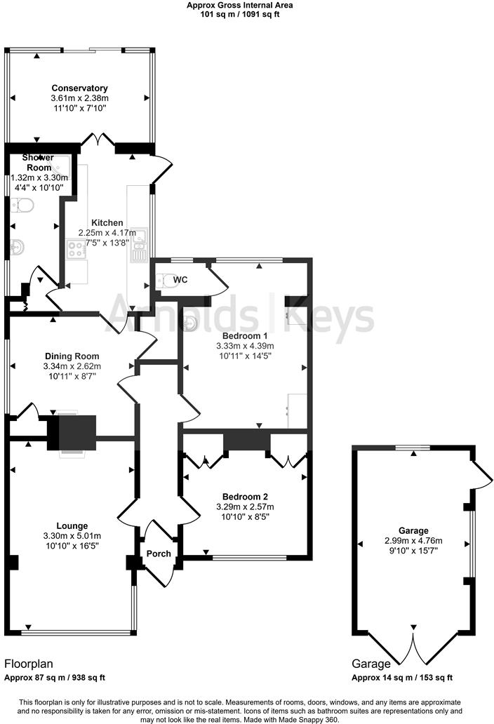 Aylsham Road, Buxton, Norwich floorplan