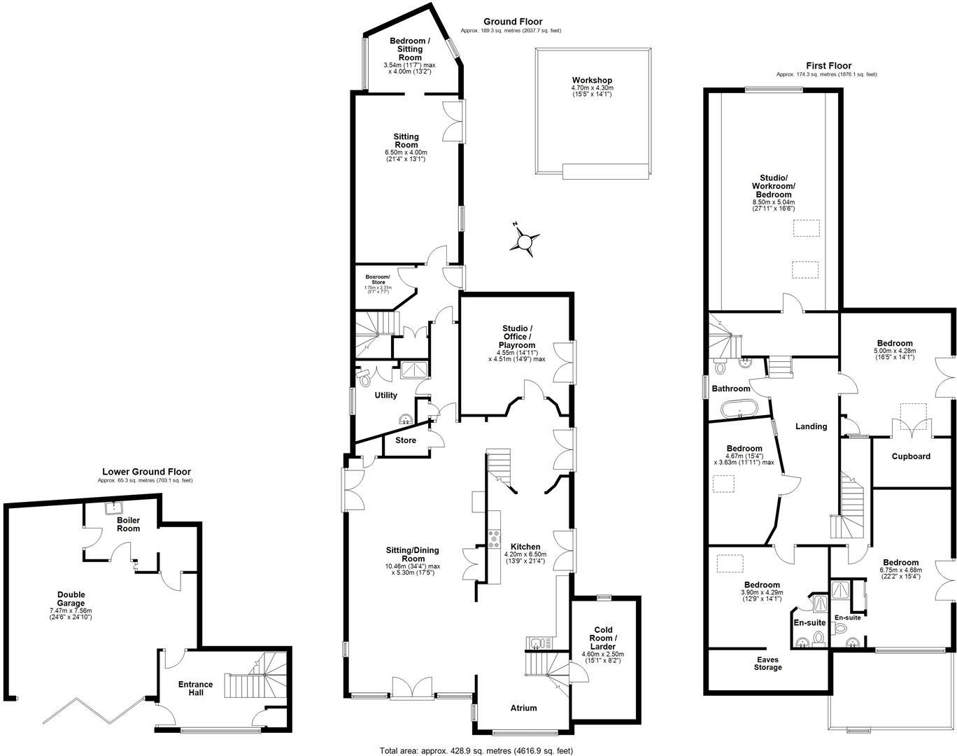 Blackawton, Totnes floorplan