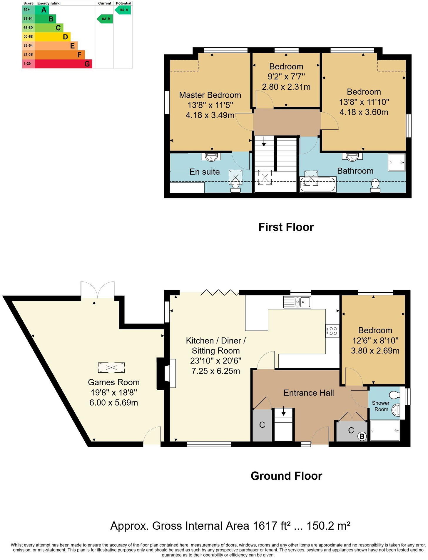 Shrub Lane, Burwash floorplan
