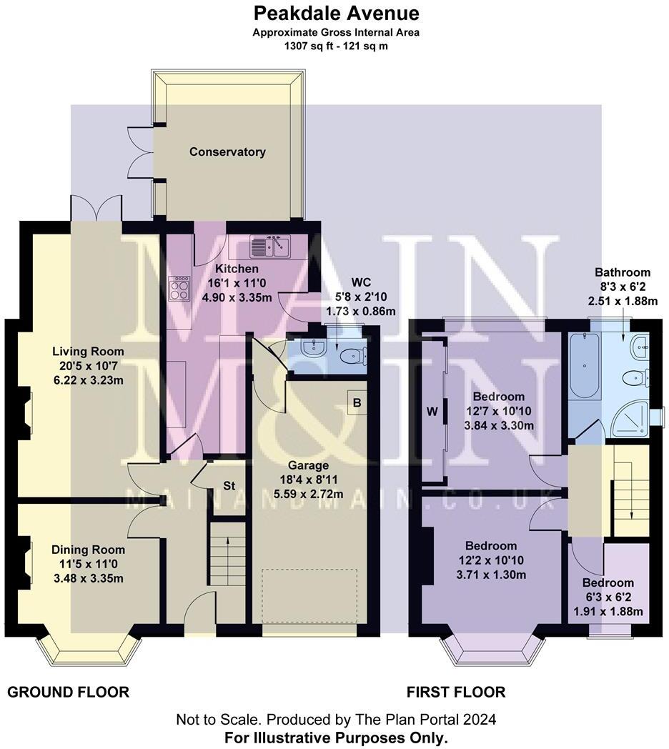 Peakdale Avenue, Heald Green floorplan