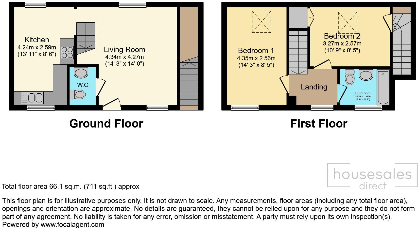 Cridford Inn, Newton Abbot, TQ13 floorplan
