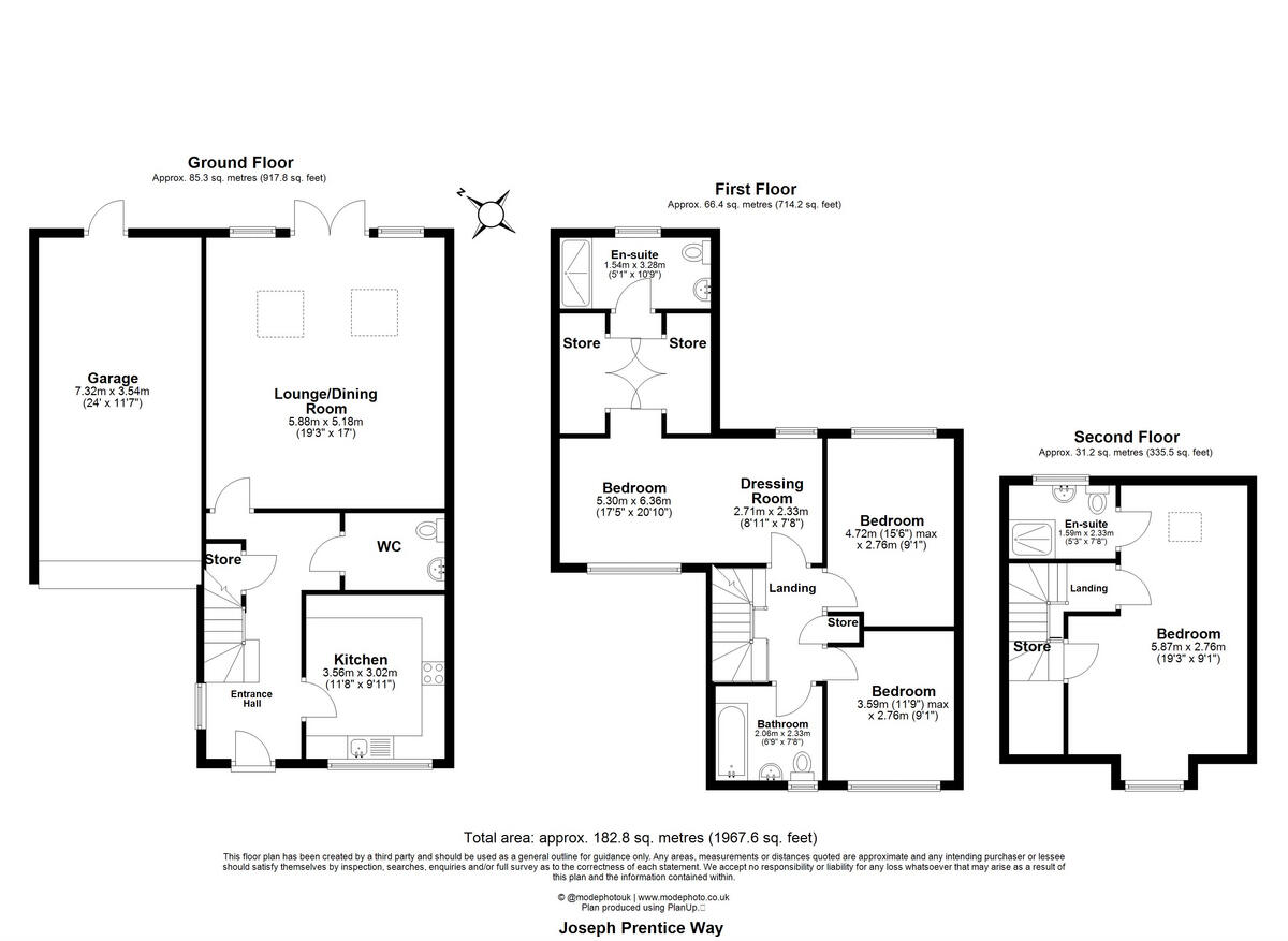 Joseph prentice Way, Beaulieu park, CM1 6 floorplan