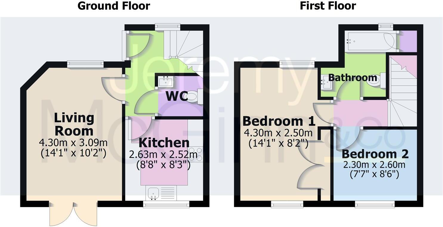 Abbey Mews, Alcester floorplan