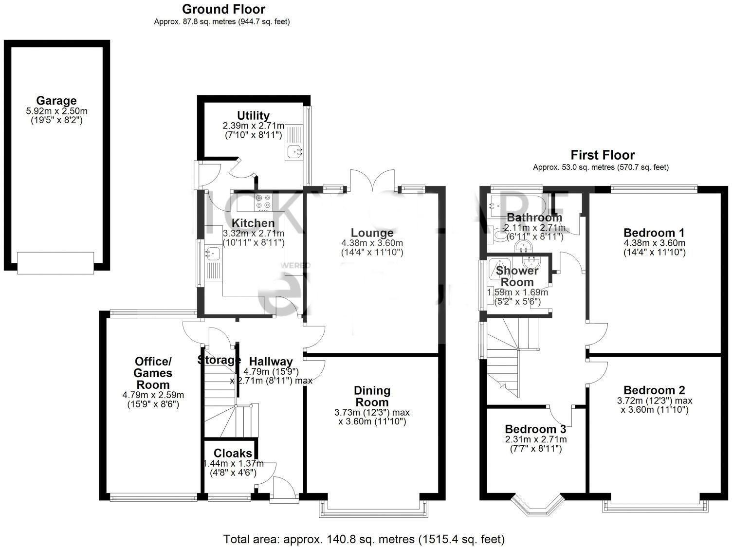 Bakewell Road, Hazel Grove, Stockport SK7 6JU floorplan