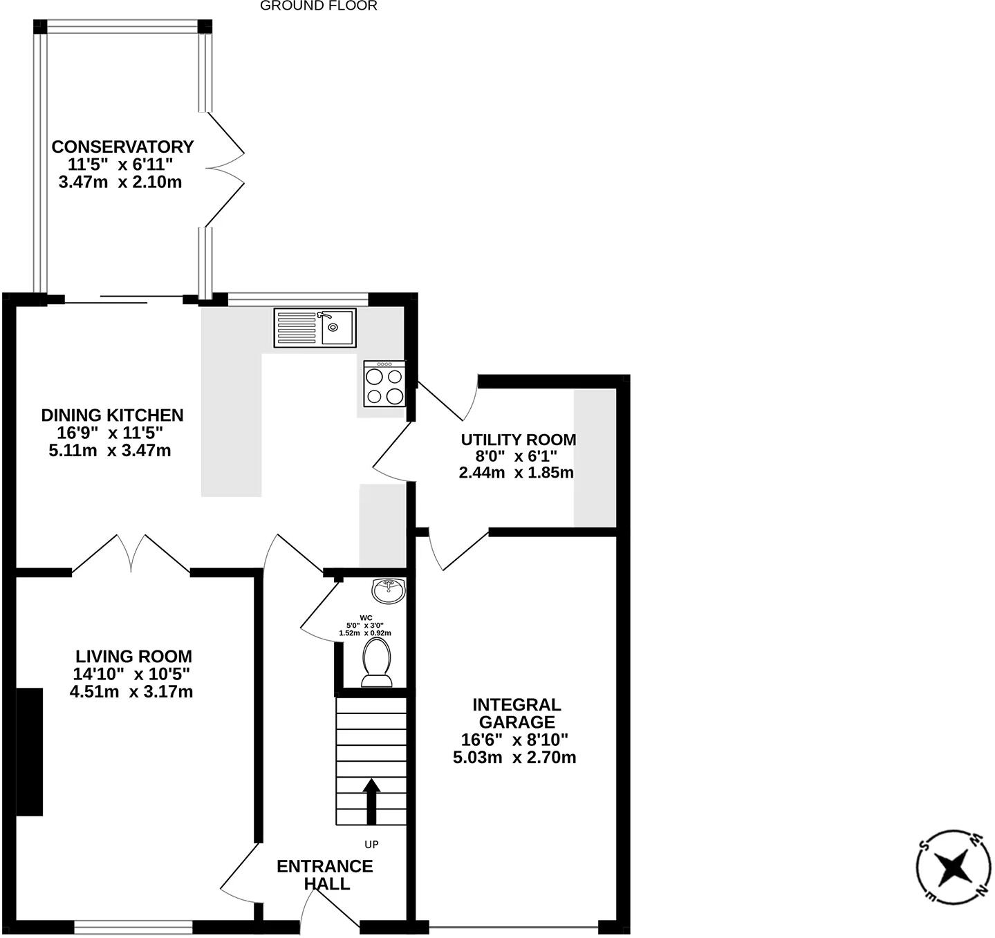 11, Manor Road, Douglas floorplan