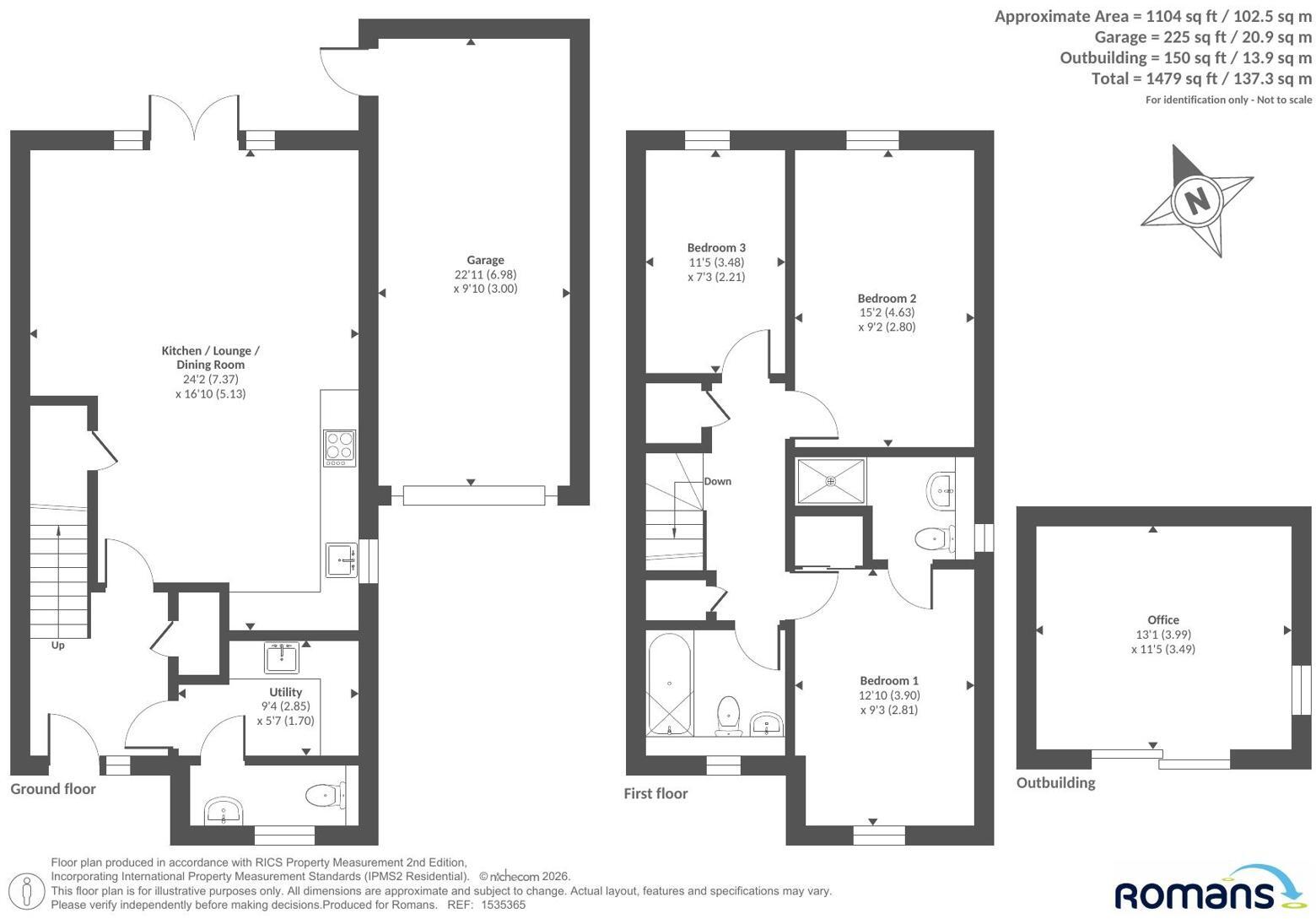 Sherman Avenue, Arborfield Green, Reading floorplan