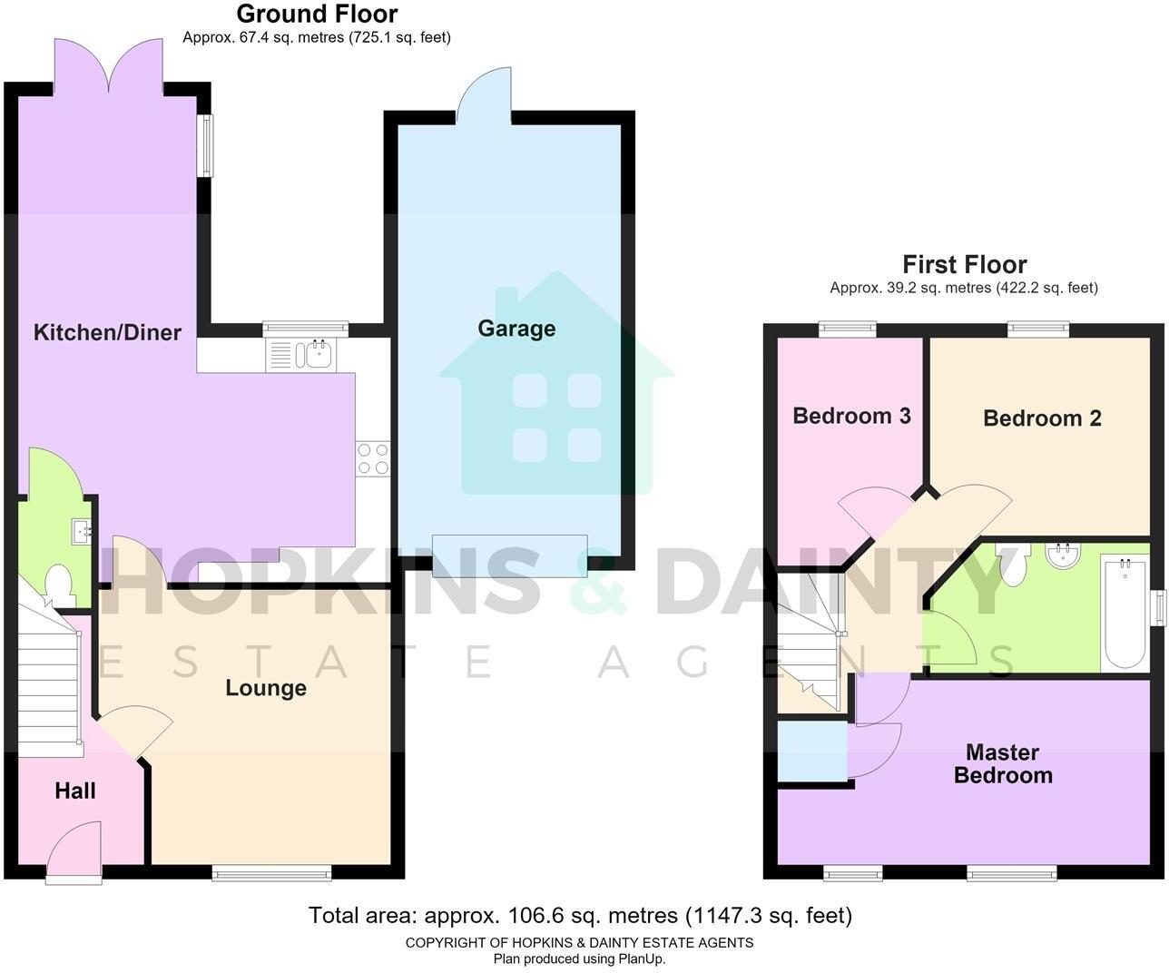 Orchard Close, Moira floorplan