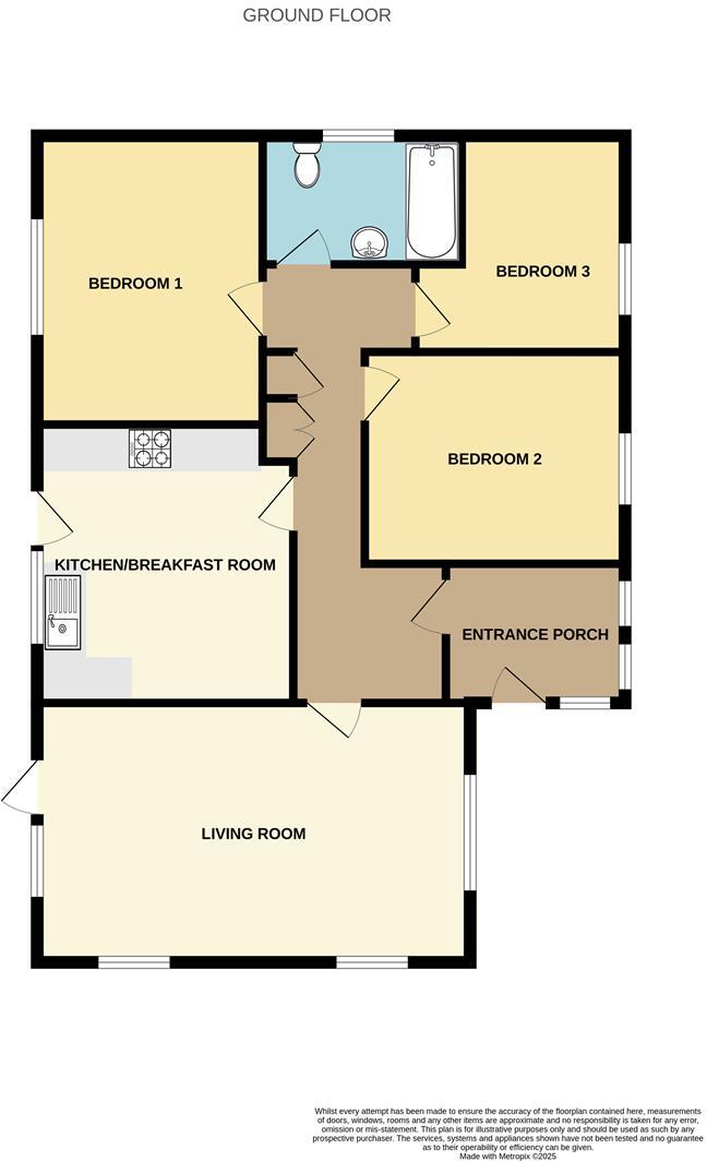 13, Old Rectory Close, Instow floorplan