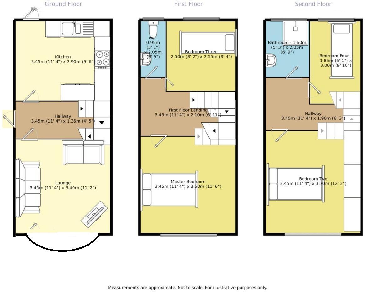 Lonsdale Drive, Rainham, Kent, ME8 floorplan
