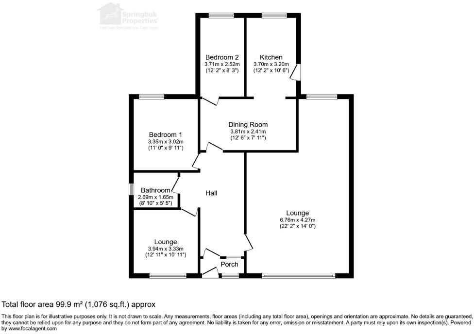 St Mary's Close, Wisbech, Cambridgeshire floorplan