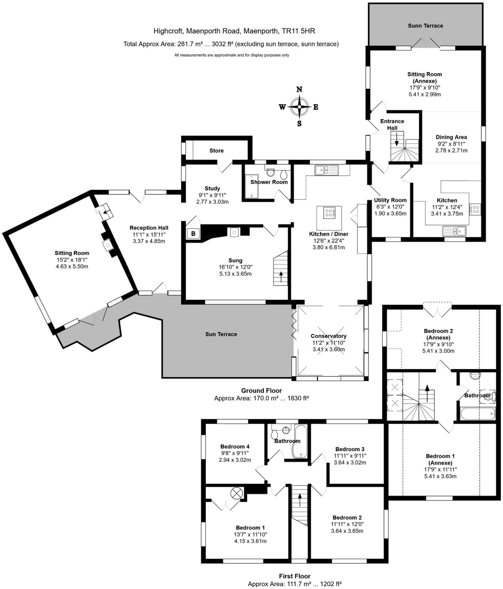Maenporth Road, Maenporth, TR11 floorplan