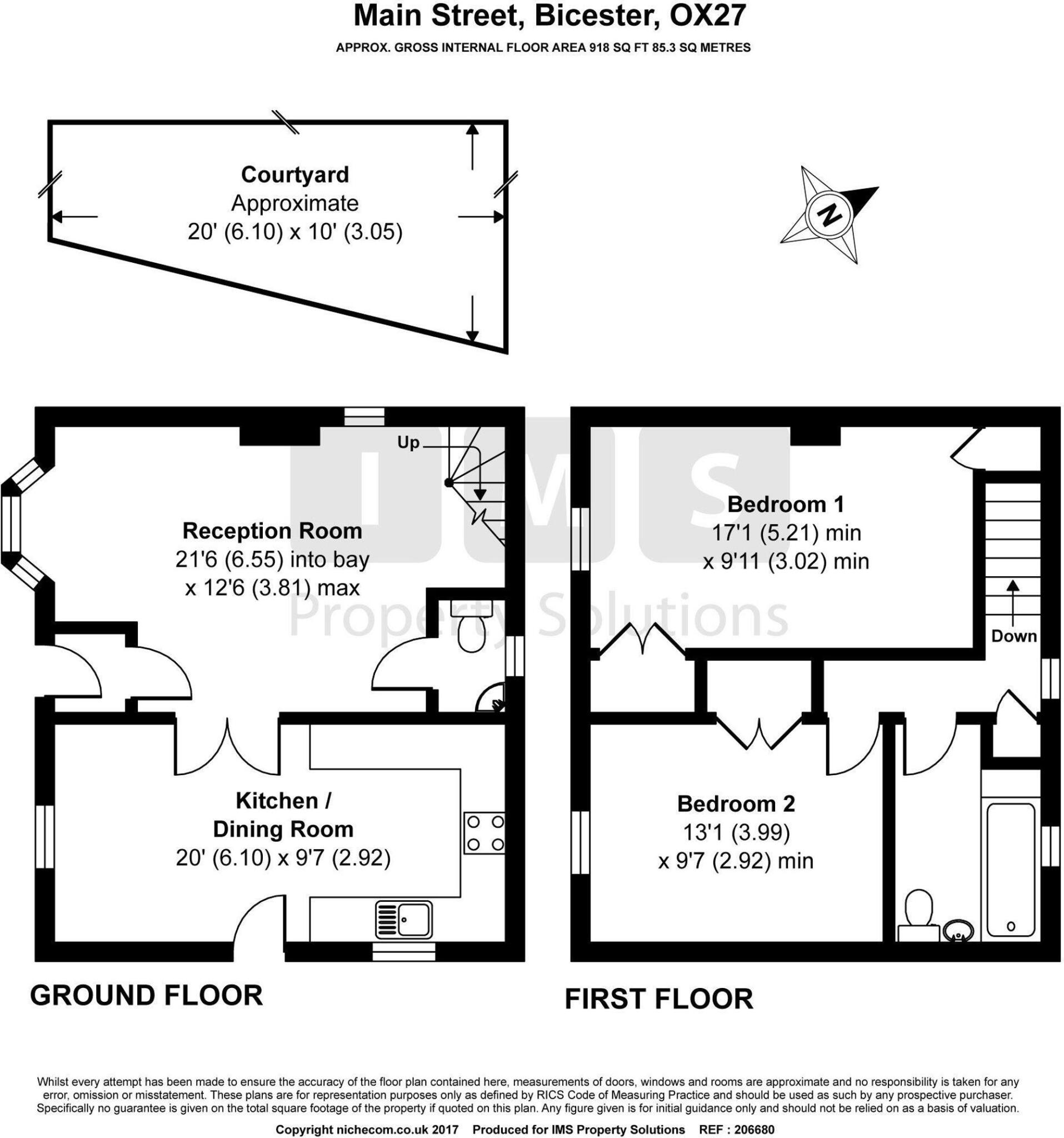 Main Street, Fringford, OX27 floorplan