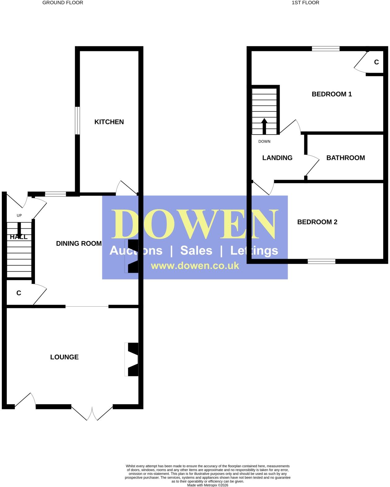Institute Terrace, Billy Row, Crook, County Durham, DL15 floorplan