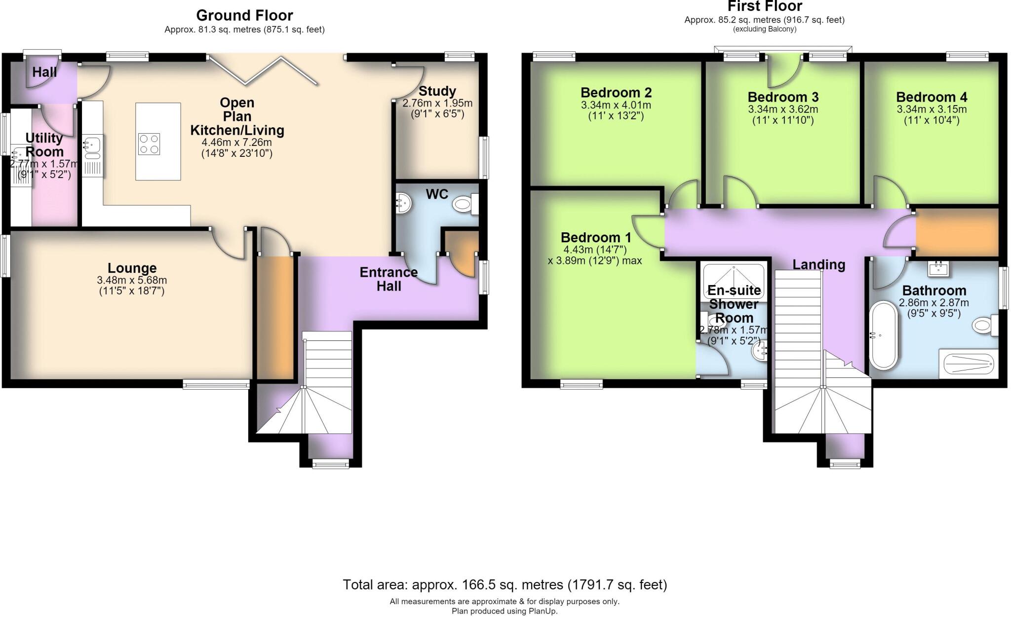 Oak Lane, Treflach floorplan