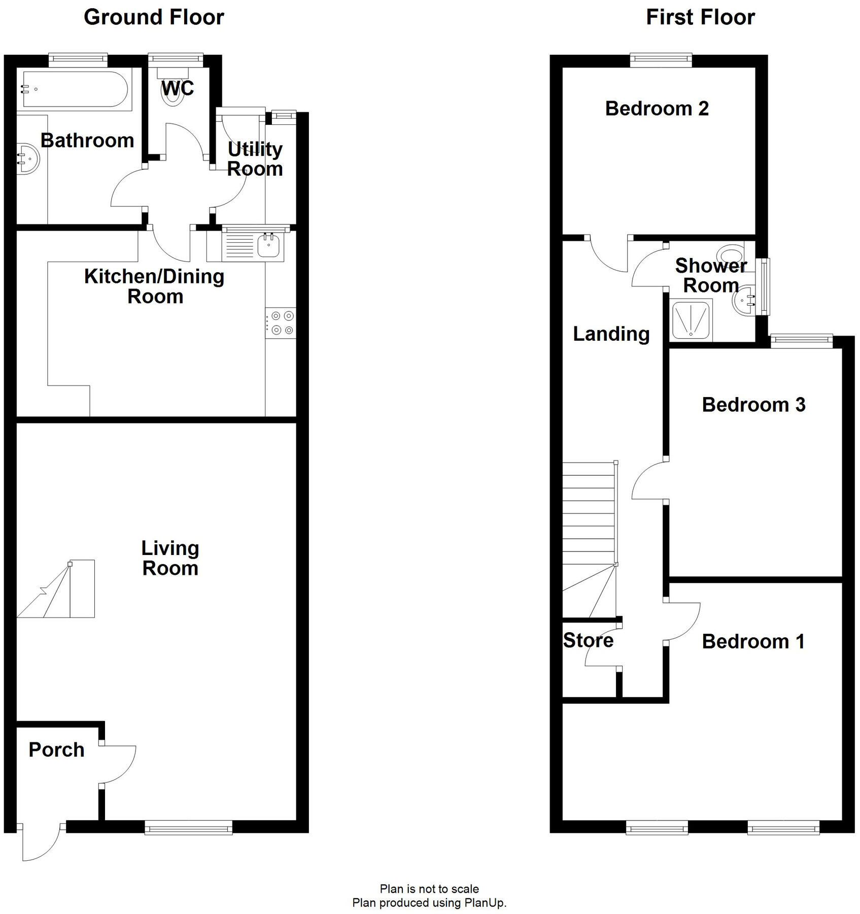 Baden Terrace, Merthyr Tydfil, CF47 0HR floorplan