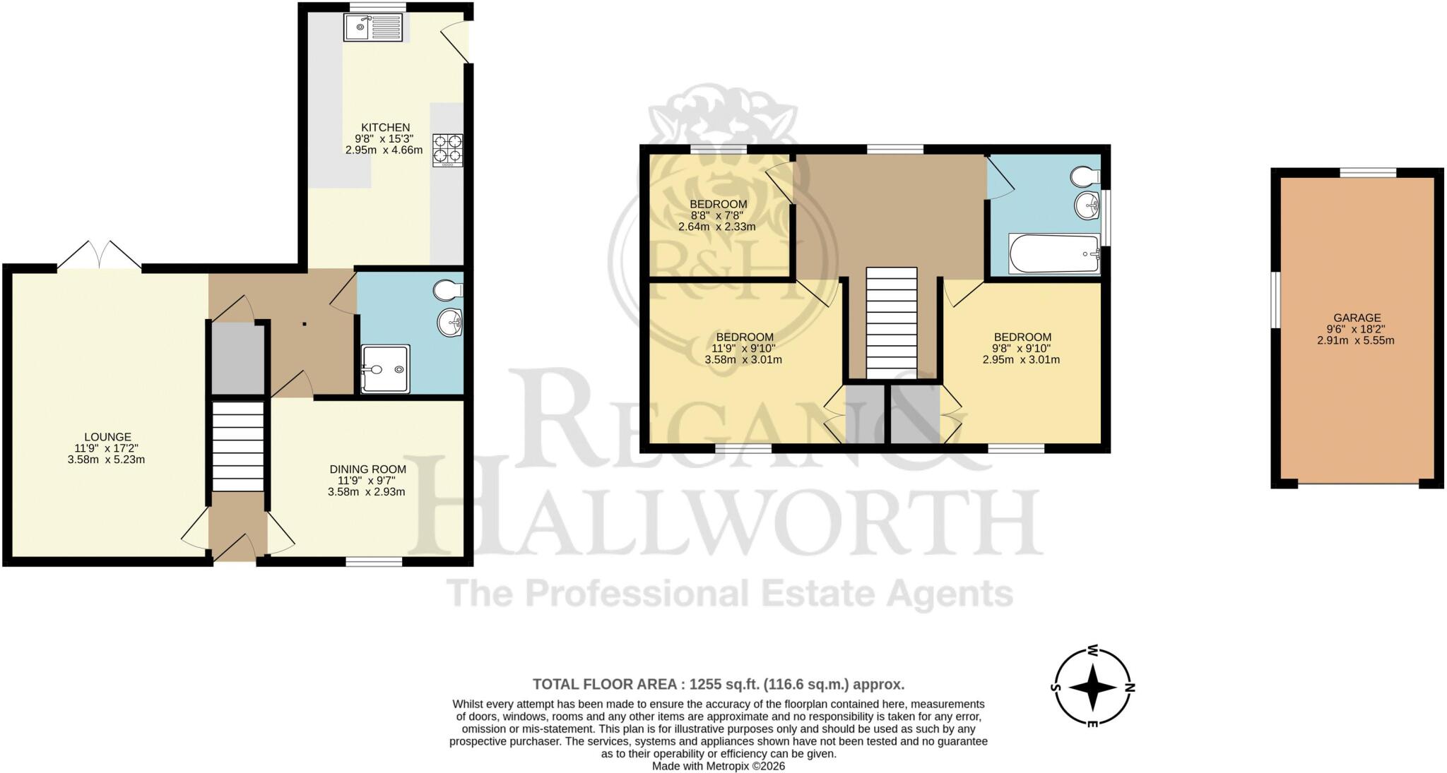 Windmill Rise, Alfreton, DE55 2AZ floorplan