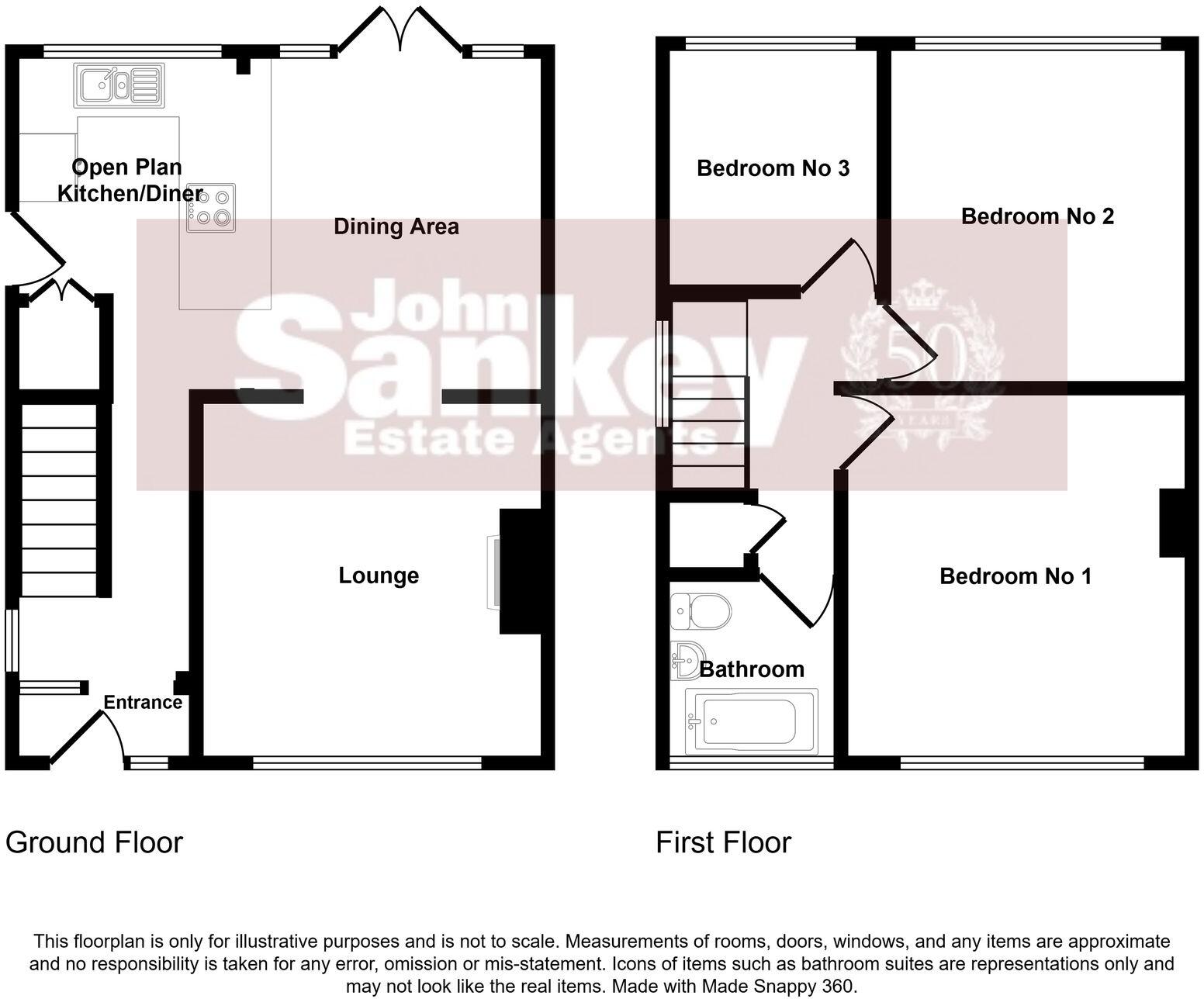 Jenny Beckett Lane, Mansfield, NG18 floorplan