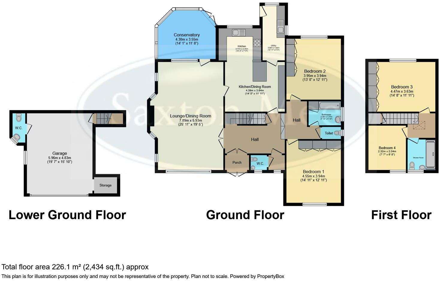 Stumperlowe Hall Road, Fulwood, Sheffield floorplan