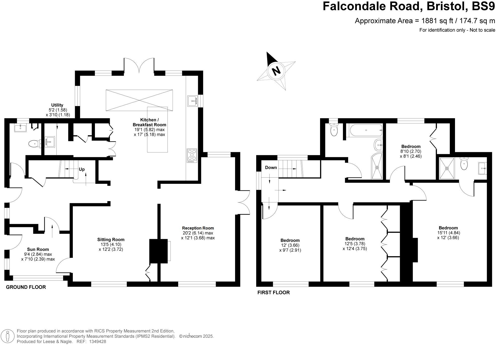 Falcondale Road, Westbury on Trym, Bristol, BS9 floorplan
