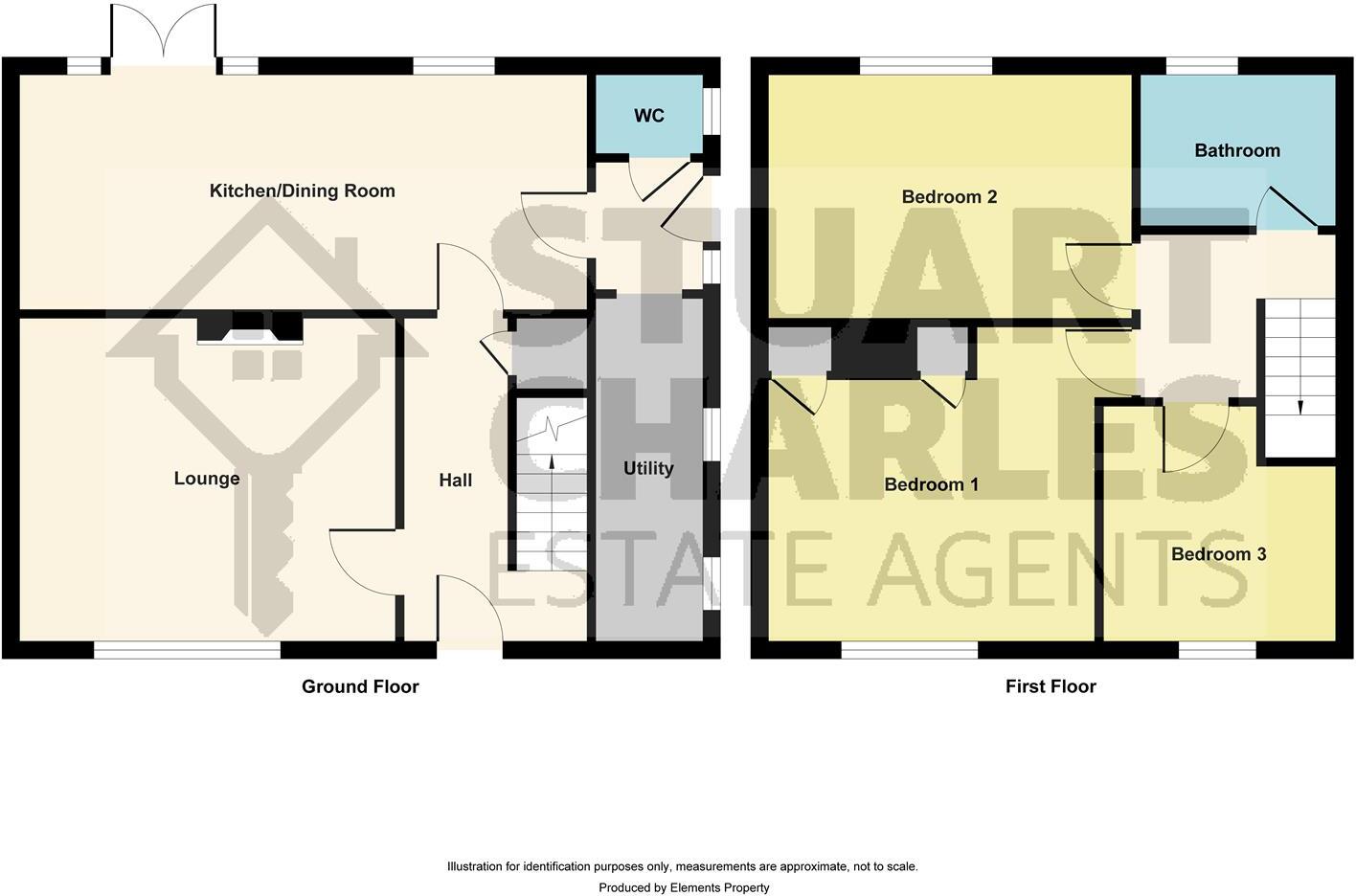 Shakespeare Way, Corby floorplan
