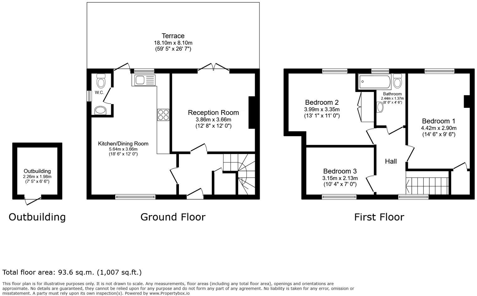 Bankside Drive, Thames Ditton, Surrey, KT7 floorplan