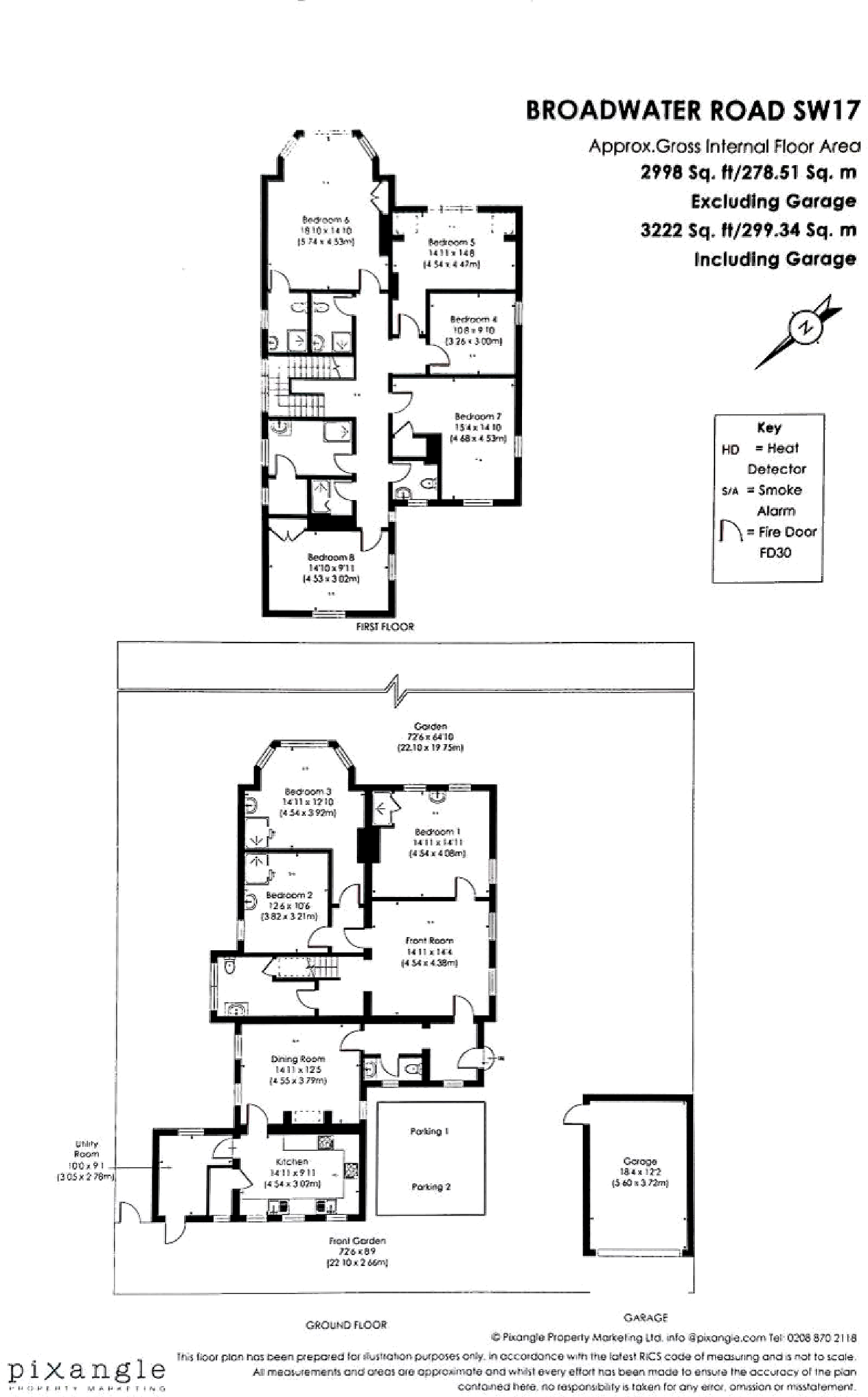 Broadwater Road, Wandsworth, London floorplan