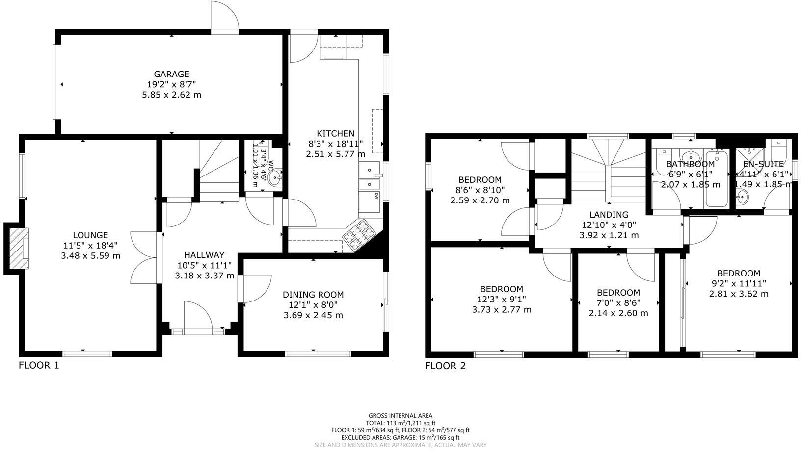 Carpenters Way, Hailsham floorplan