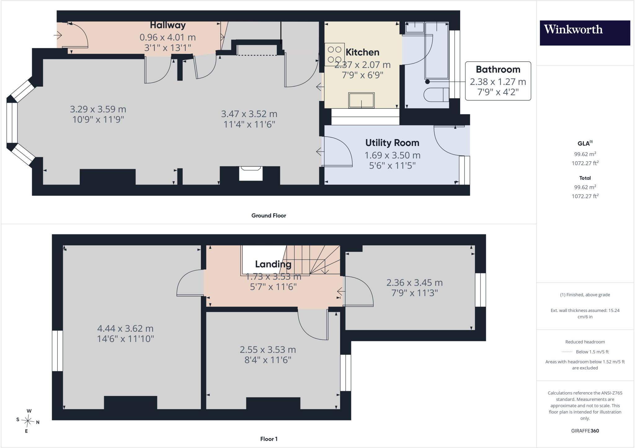 Russell Road, Newbury, Berkshire, RG14 floorplan