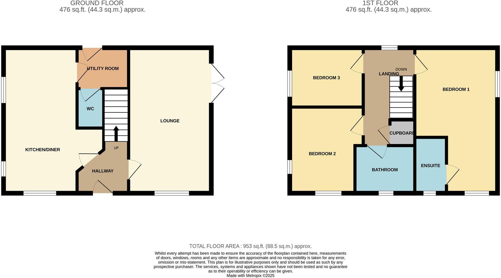 Haddon Hill Way, Tuffley, Gloucester floorplan