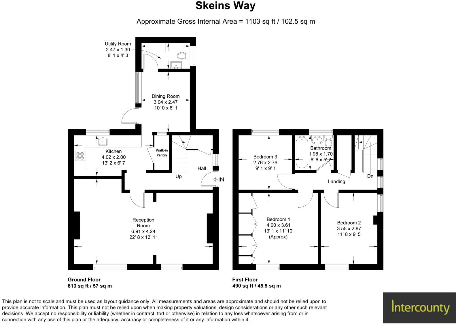 Skeins Way, Clavering, Saffron Walden, Essex, CB11 floorplan