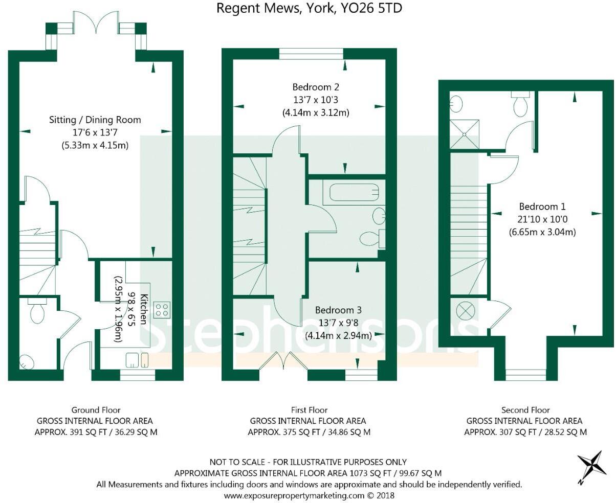 Regent Mews Boroughbridge Road York floorplan