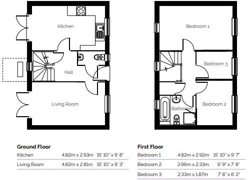 Fletton Folly, Great Haddon floorplan