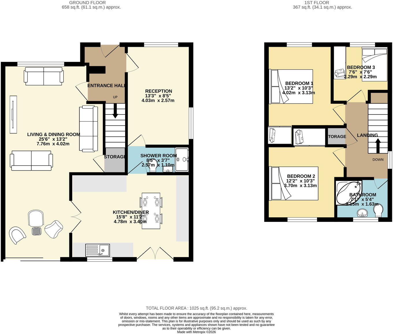 Cartmel Close, Gatley floorplan