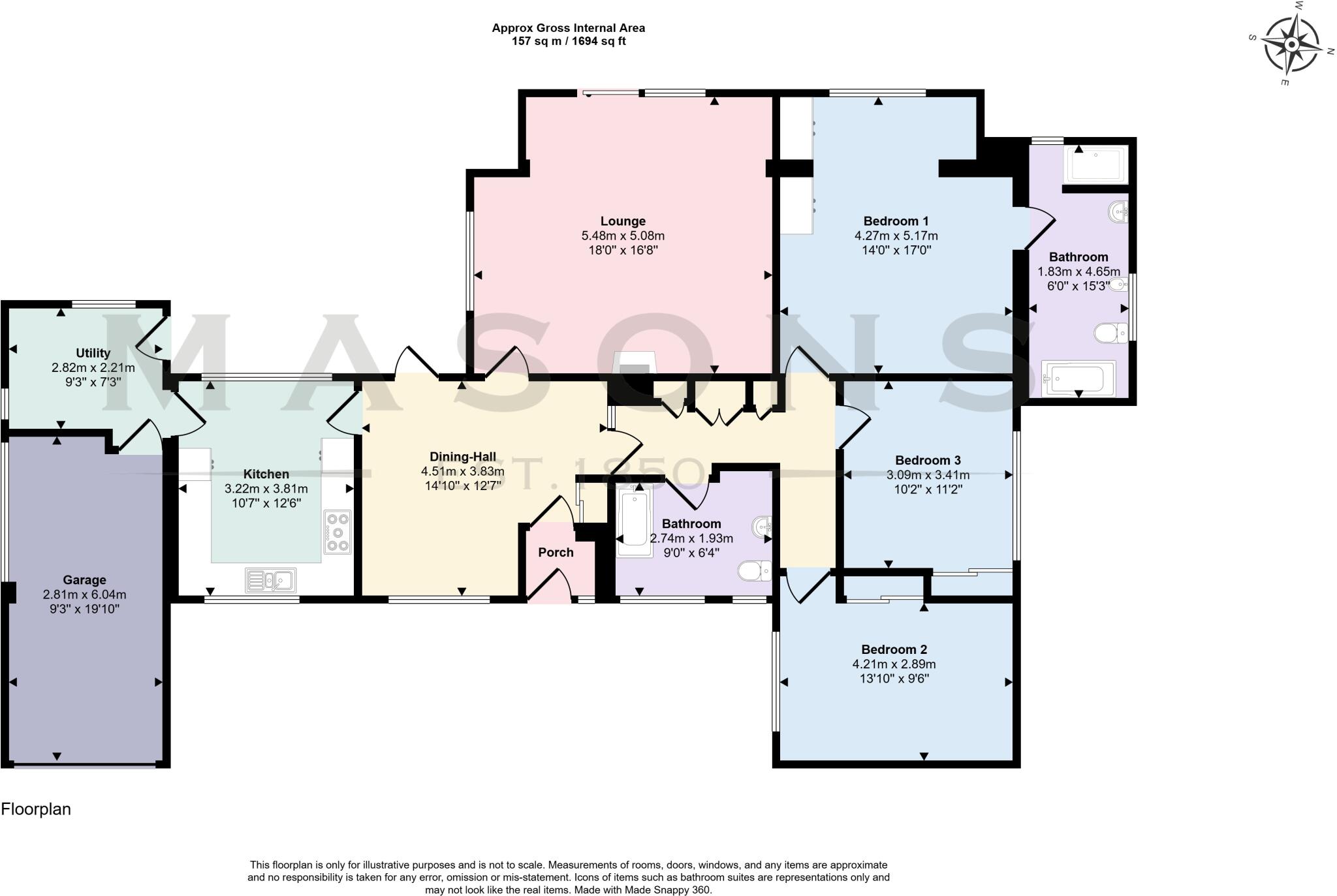 Irish Hill, Louth LN11 9YL floorplan
