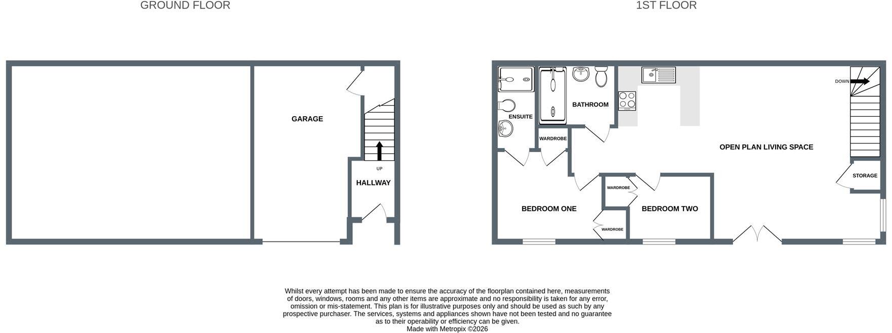 Trevemper, Newquay floorplan