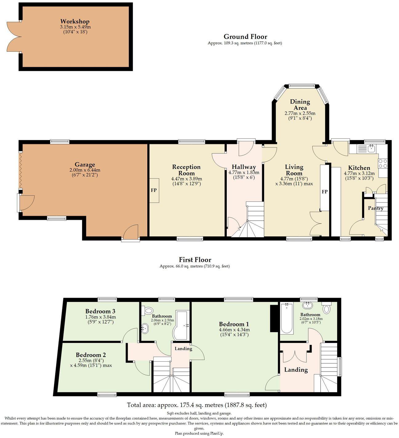 White Lion Road, Coltishall floorplan