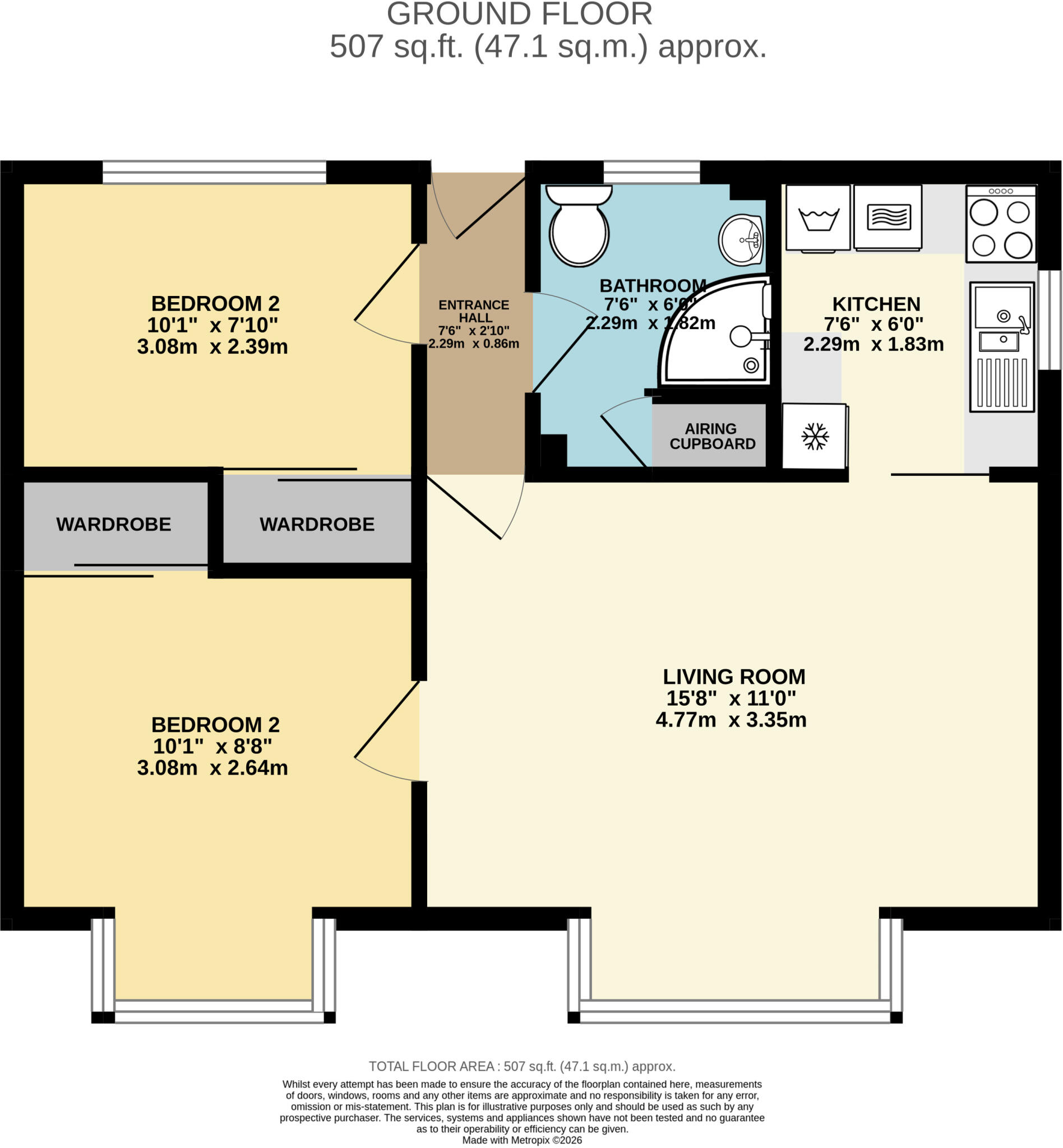 5 La Vallee Clos, Alderney floorplan