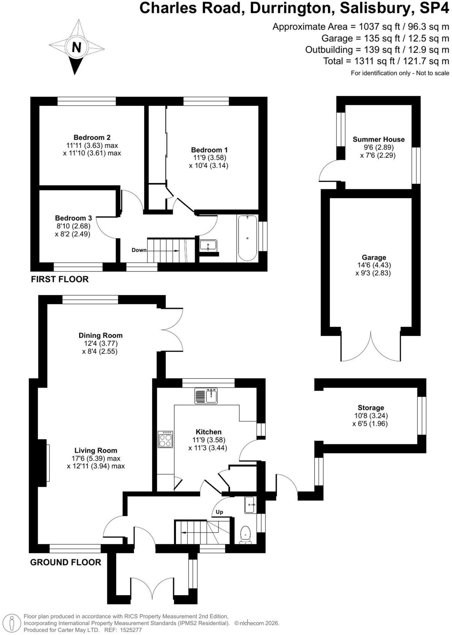 Charles Road, Durrington, SP4 floorplan
