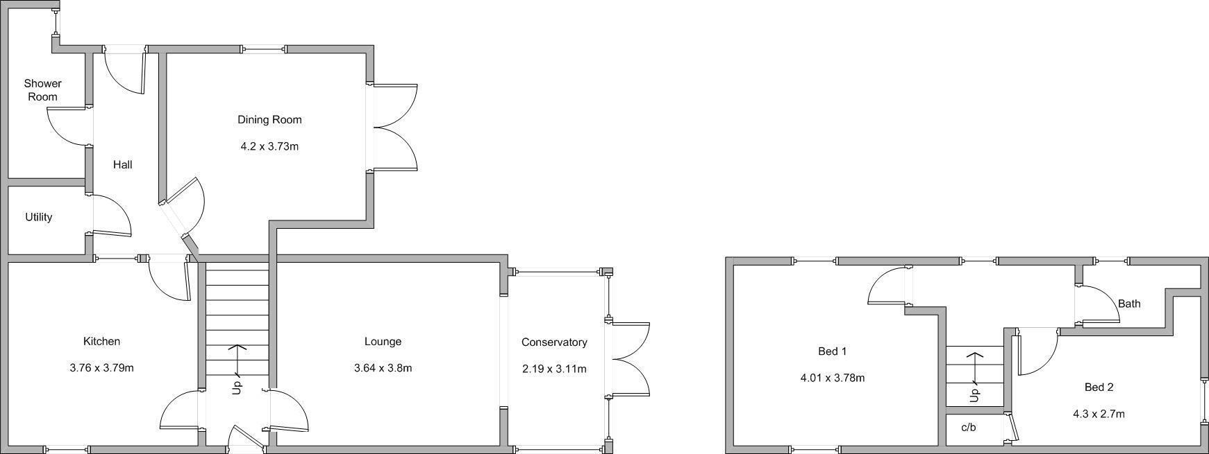 Main Street, Kirby Muxloe. floorplan