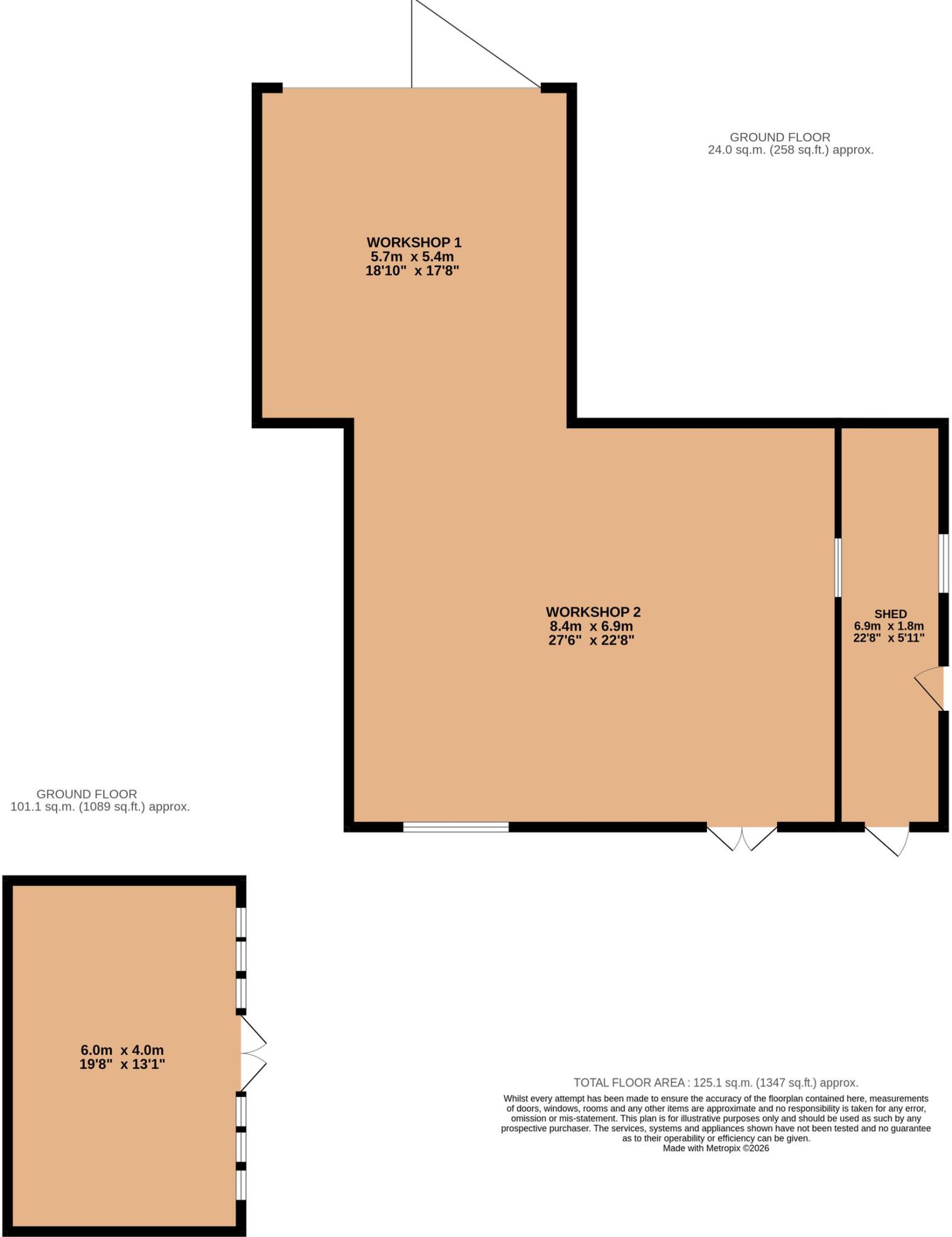 Middle Common, Bockleton, WR15 floorplan