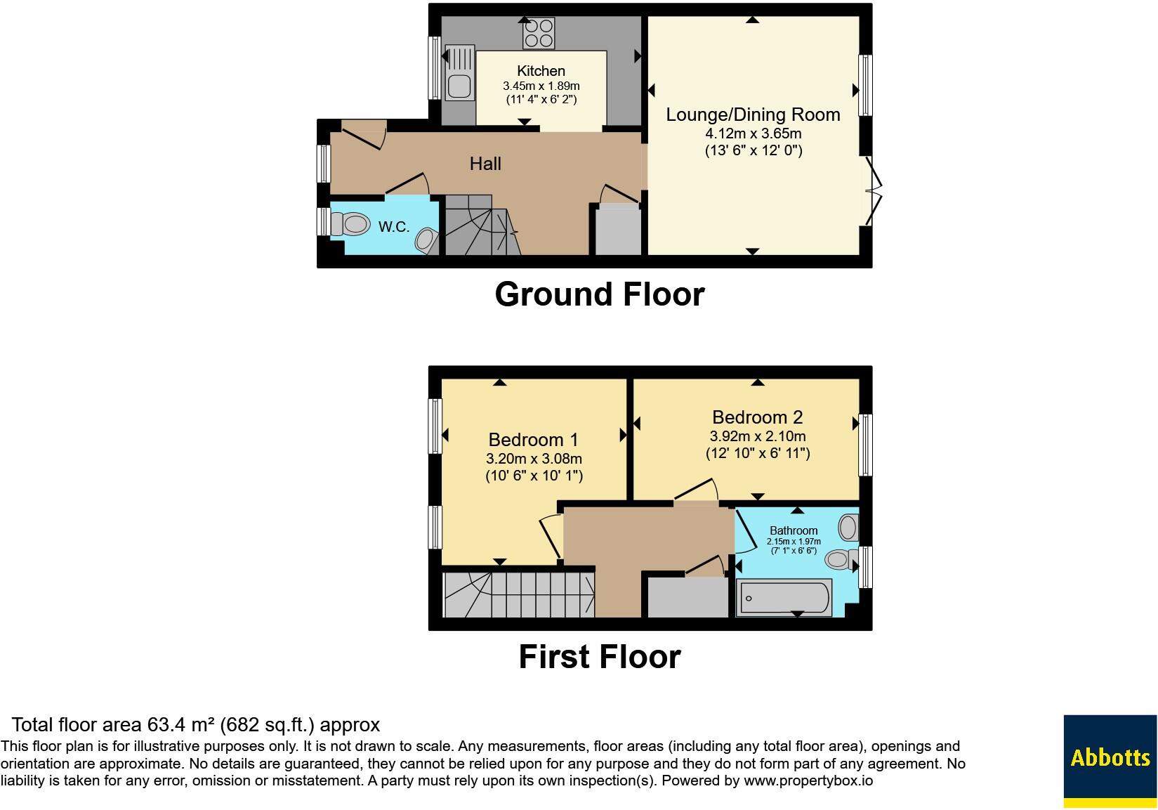 Barons Close, Fakenham, Norfolk, NR21 floorplan