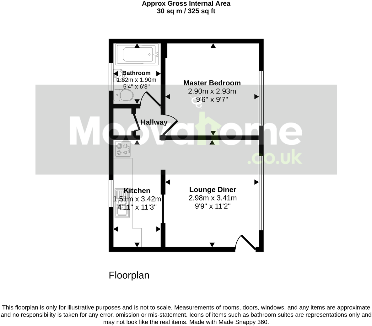 Copse Avenue, Swindon, SN1 2PW floorplan